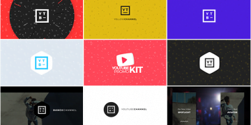 Chia Sẻ Template Project After Effect “VIDEOHIVE YOUTUBE PROMO KIT”