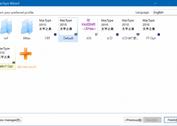 MacType – Đem Font Chữ Của Hệ Điều Hành Mac OSX Sang Cho Windows