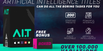AI.T – Artificial Intelligence Titles – VideoHive 22124640 Template Free Download