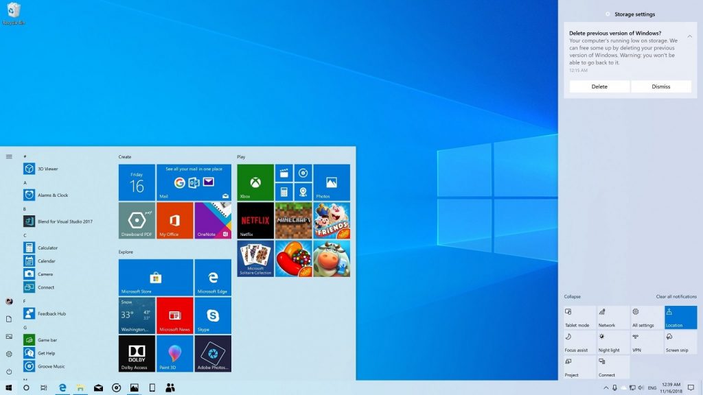 Windows 10 Light Look